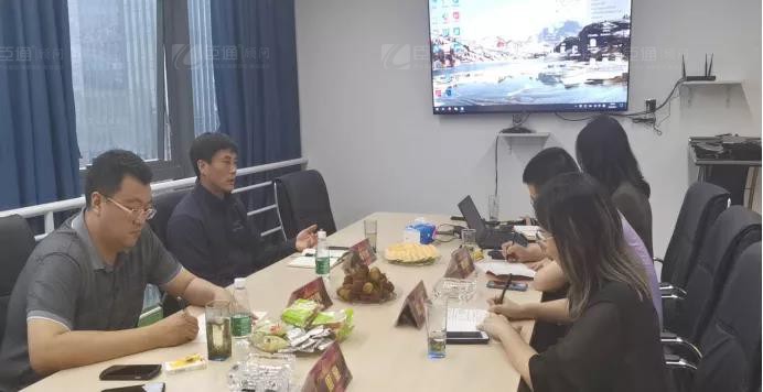 大慶市龍鳳區區長李偉峰一行到訪臣通